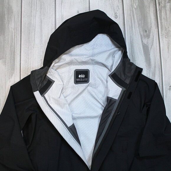 NEW REI Co-op Flash Stretch Rain Jacket - Men's M TALL - Picture 4 of 7